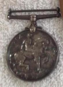 Edgar Smith Military Medal back