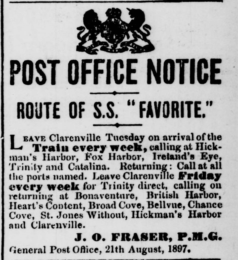 The Evening Telegram, 1897