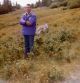 Ted Price visiting Loreburn, 1981