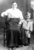 Cassandra (Baker) Drodge Vey with her son Simeon