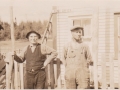 Eleazer Robbins and his son, Ben, hatchet Cove 001