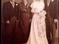 James and Mary Shaw at wedding of their daughter Mary to Ken Bruynell, 1949 (Photo donated by Karen Bruynell)
