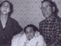 Lydia (Stringer_1878-1962) Martin, wife of Samuel, with her daughter, Lydia and son, Joseph Martin.