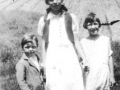 Three children of John and Mary Jane Drodge_Everett, Marcie, & Lilly Drodge. (Donated by Olive Green)