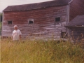 017 Bill Baldwin by old Brown barn photo donated William Baldwin