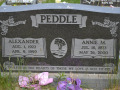Alexander-Peddles-Headstone