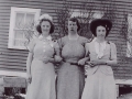 L-R Melita Green, Caroline Pitcher, and Clara Maud Pitcher. (Donated by Gordon Banton)