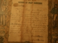 SUF certifcate granted to Henry  Lambert in 1916. (Donated by son Gordon Lambert)