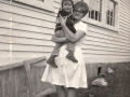 Pearl Smith with Carl Bishop Hatchet Cove 1965 66